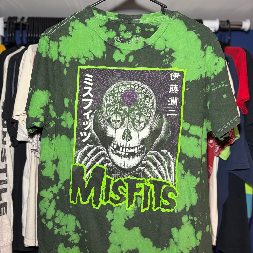 Misfits x Junji Ito Collab Tye Dye T Shirt